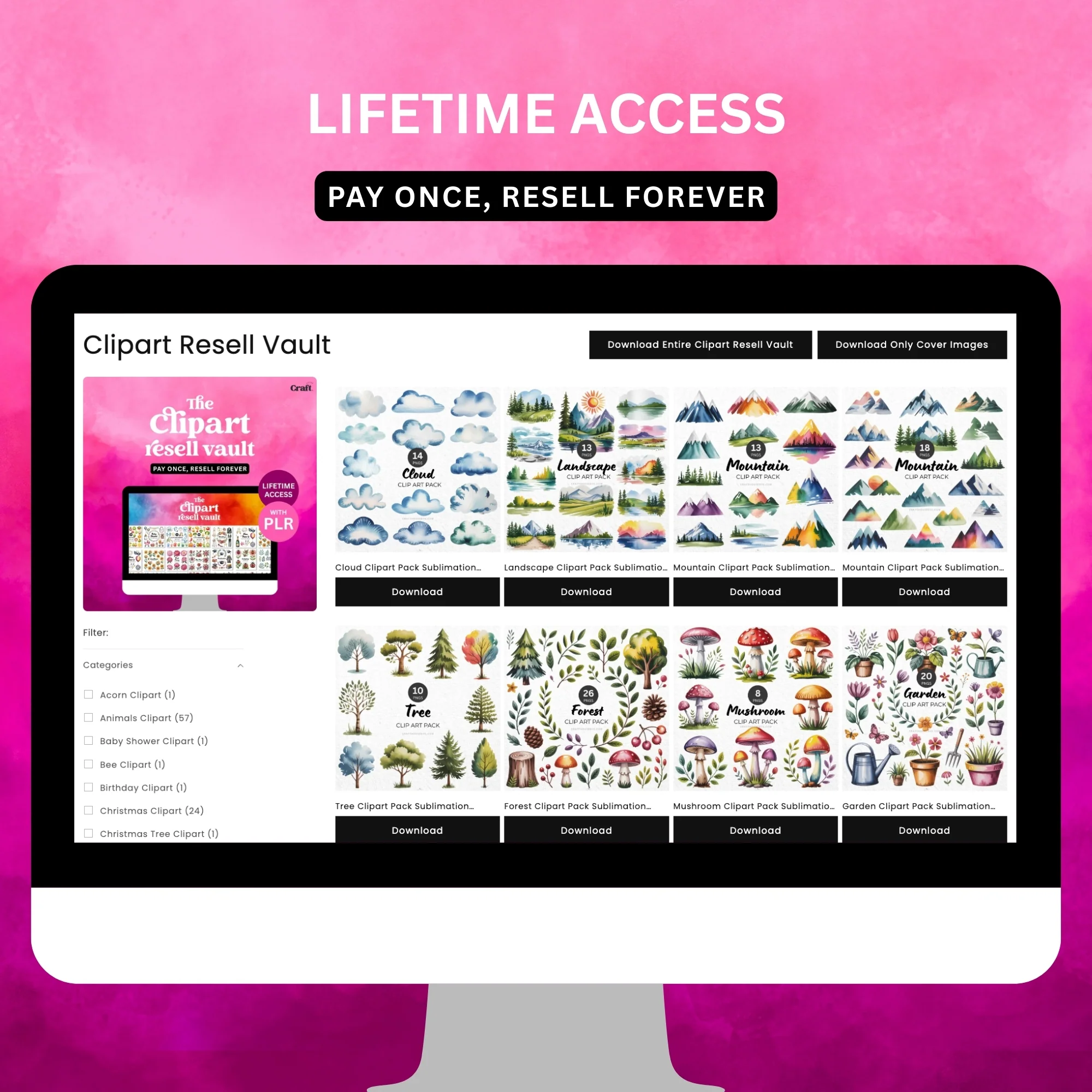 The Clipart Resell Vault Lifetime Access - Image 6