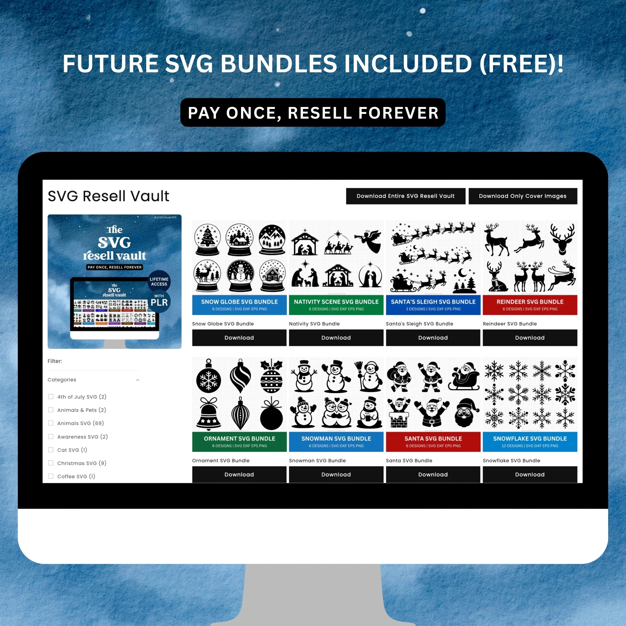 The SVG Resell Vault Lifetime Access - Image 3