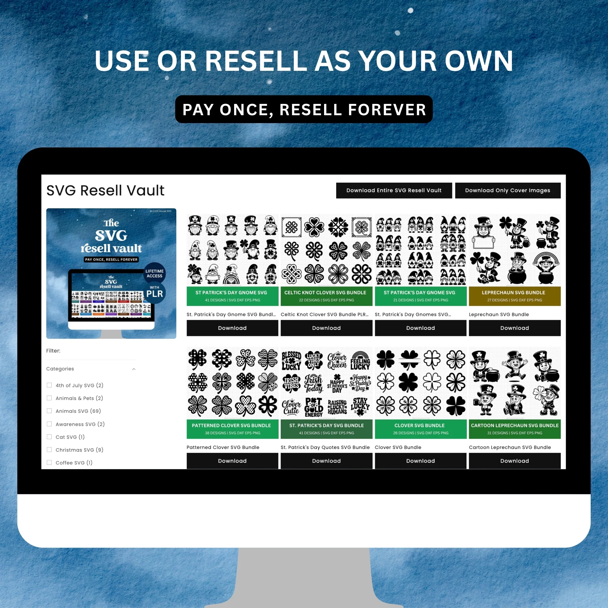 The SVG Resell Vault Lifetime Access - Image 4